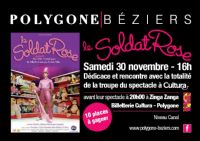 Le Soldat rose, dédicace rencontre. Le samedi 30 novembre 2013 à Béziers. Herault.  16H00